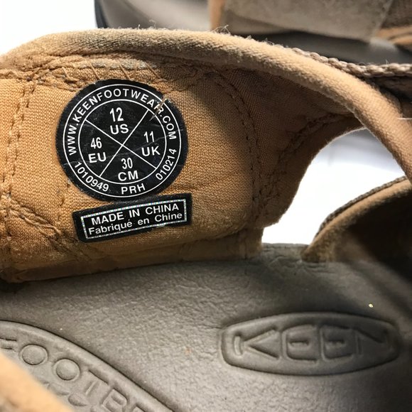 Keen Newport H2 Mens 12 Brown Leather Hiking Trail Water Beach Sandals Shoes main image 9